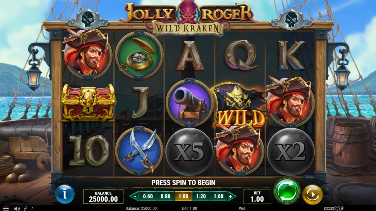 Jolly Roger Wild Kraken (Play’n GO) Image 2